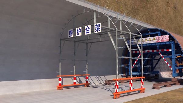 沙湾县隧道施工动画制作公司 - 隧道施工工艺和施工方法 - 隧道施工汇报动画视频 - bim 工程施工动画